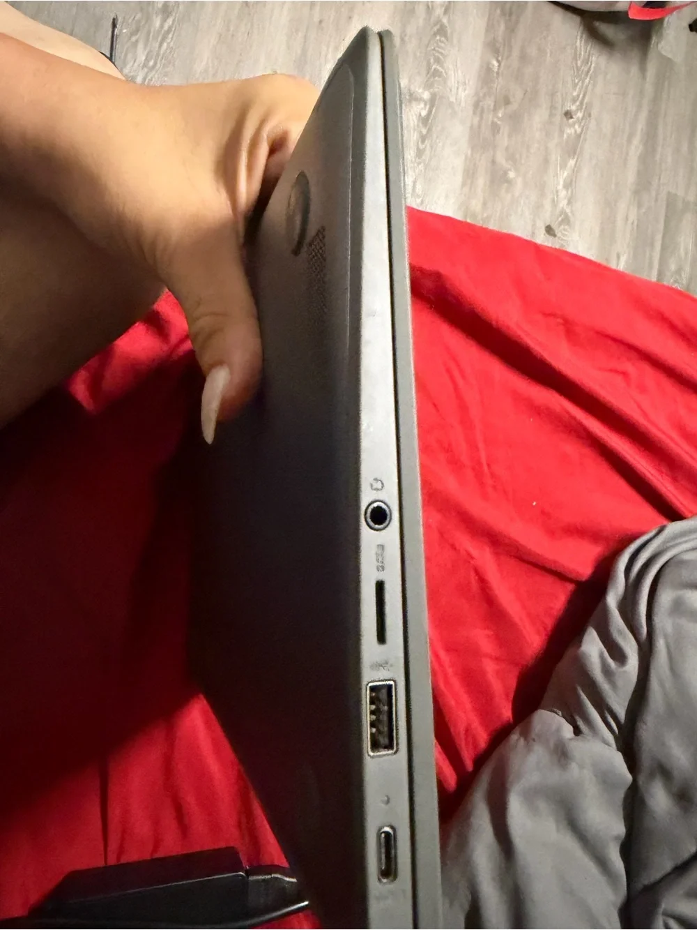 Intel-powered HP Chromebook in dark gray
